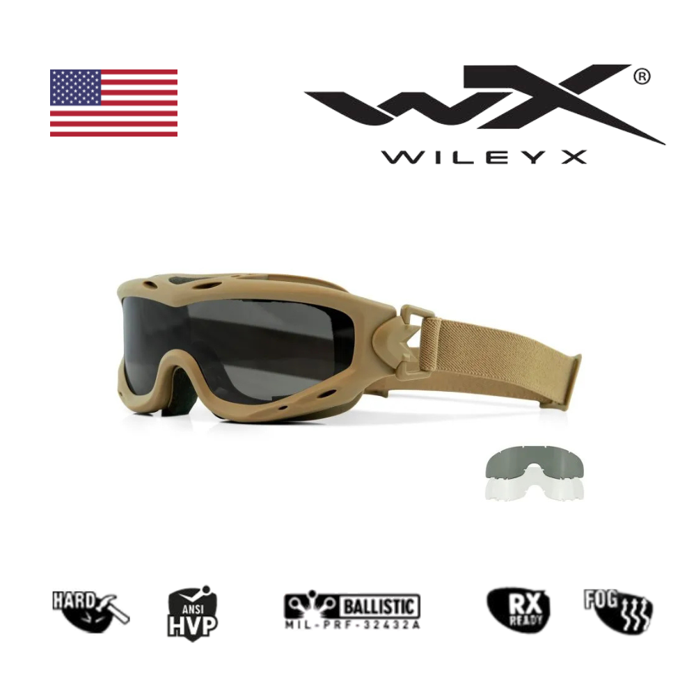 Wiley X SPEAR goggles (2 lenses)