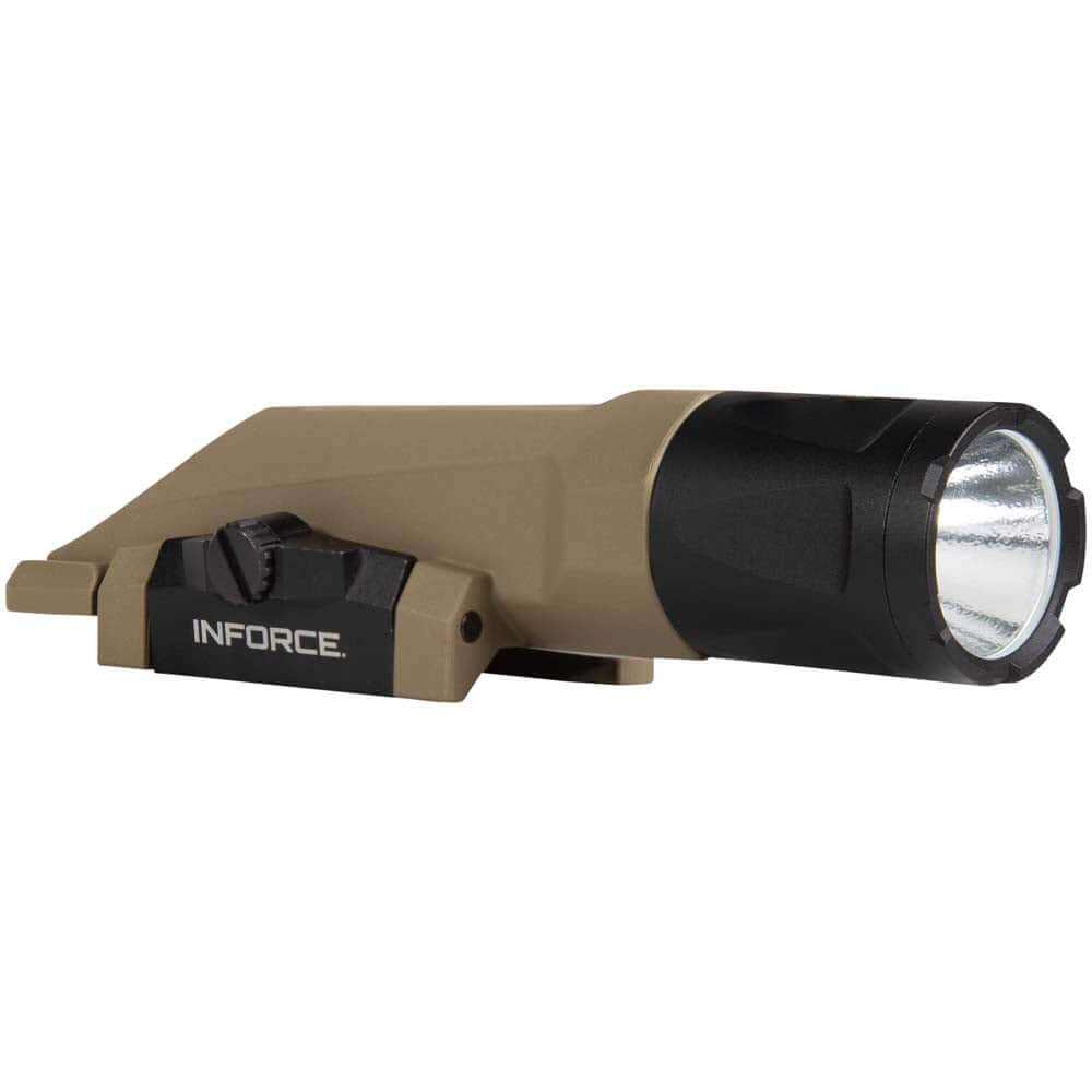 Desert Tan flashlight, weapon light